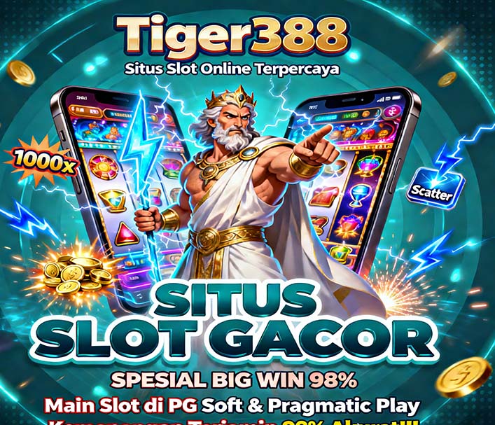 Tiger388 Slot BRI Online Situs Resmi Bonus Terbesar